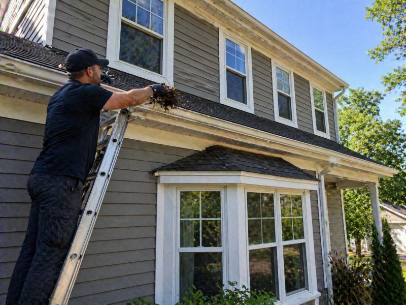 Gutter Blockage Removal in Baltimore, MD
