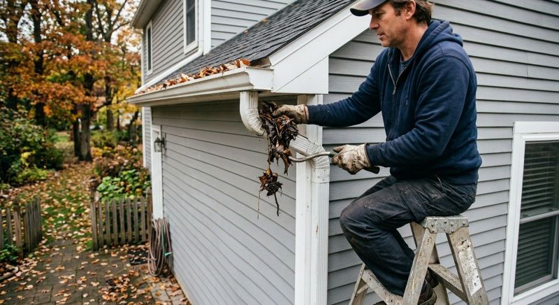 Gutter Downspout Unclogging in Baltimore, MD